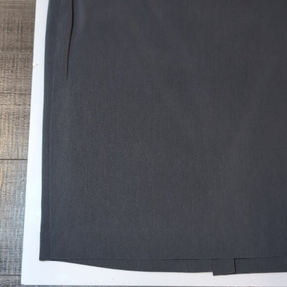 3/$20 Laura Petite Classic Pencil Skirt Accent Trim Stretch Office Business - Picture 3 of 11